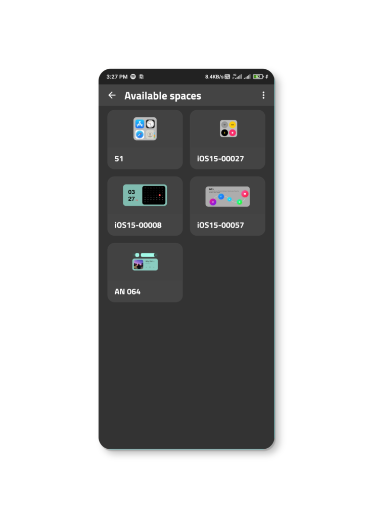 Home screen Setup #868 - android output